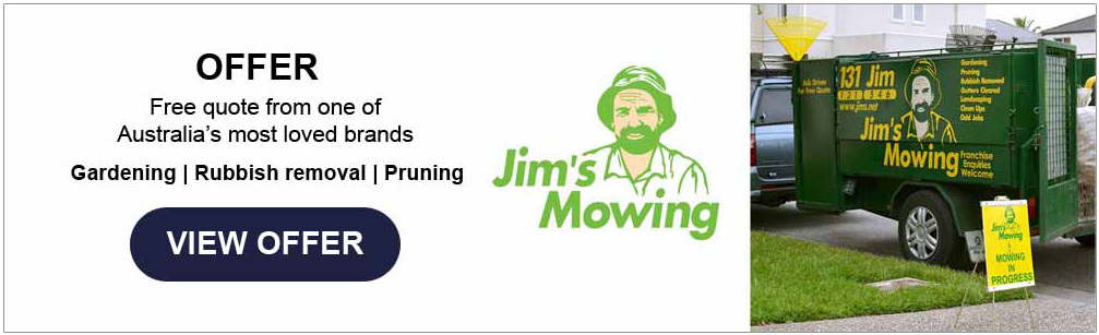 View offer from Jim's mowing.