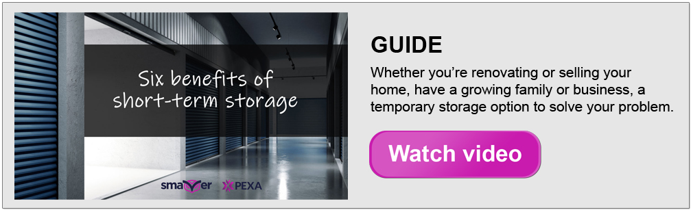 Considering storage when moving house.